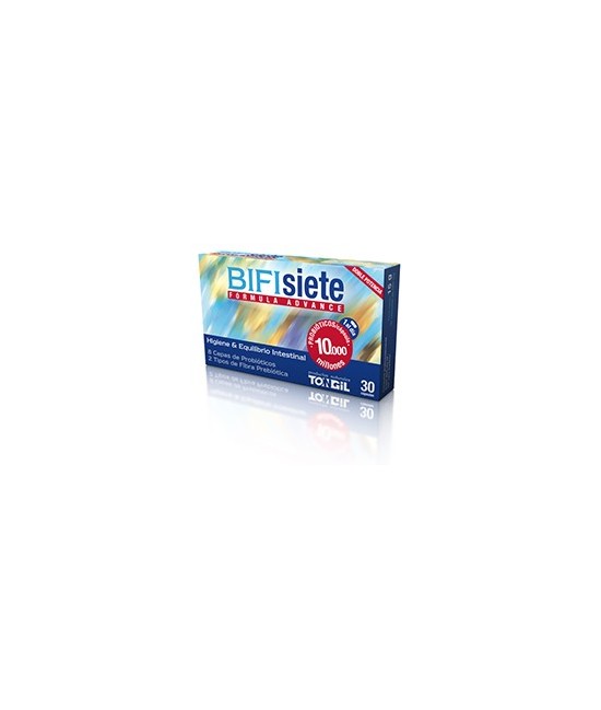 Ingredientes activos/cápsula:
Lactobacillus casei 3500 millones
Lactobacillus rhamnosus 3400 millones
Lactobacillus acidophi