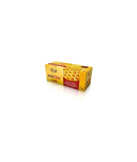 Ingredientes activos/vial:
Jalea real liofilizada (equivalentes a 2000 mg de Jalea Real fresca)670 mg
Extracto de Própolis De