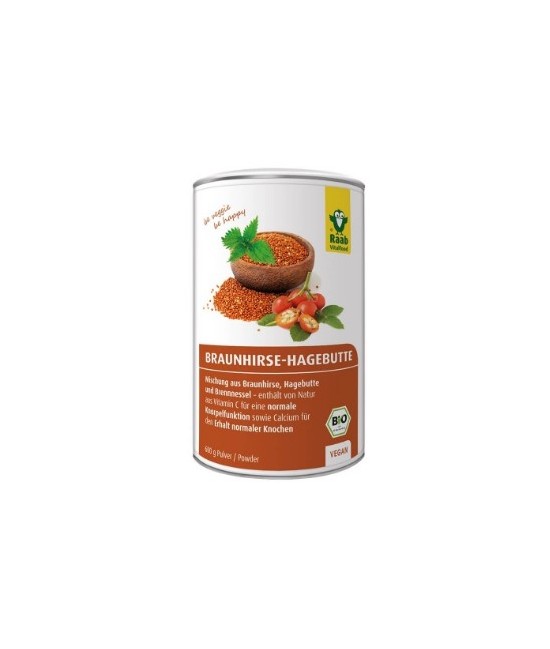 RA.MIJO ROJO ESCARAMUJO BIO POLVO 600 MG.