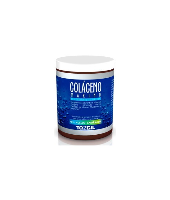 Ingredientes activos/cucharada de 10,5 g:
Colágeno Hidrolizado Marino5,5 g
Cartílago de Tiburón262 mg
Vitamina C (ácido L-as