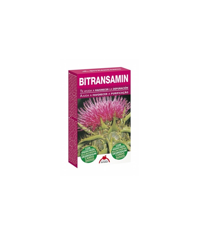 
BITRANSAMIN 

Te ayuda a favorecer la depuración

INGREDIENTES:
 Extractos secos de:
- Alcachofa (Cynara scolymus L.)