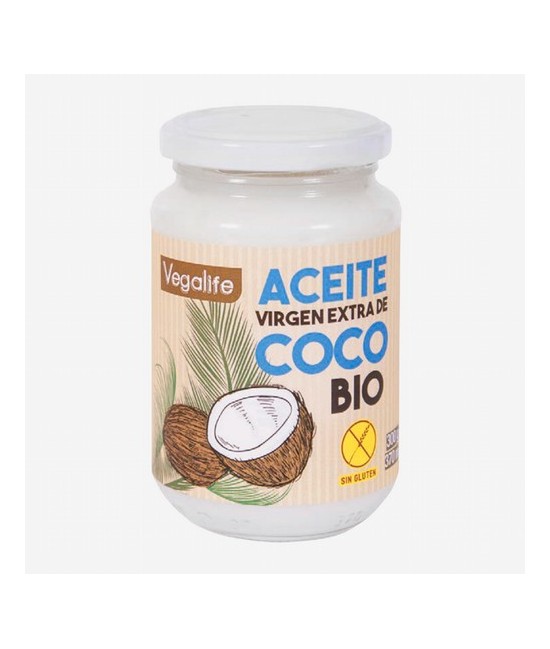 ACEITE DE COCO VIRGEN EXTRA 370 ML VEGALIFE
DESCRIPCIÓN DEL PRODUCTO
El aceite de coco es un aceite vegetal crudo. Se trata d