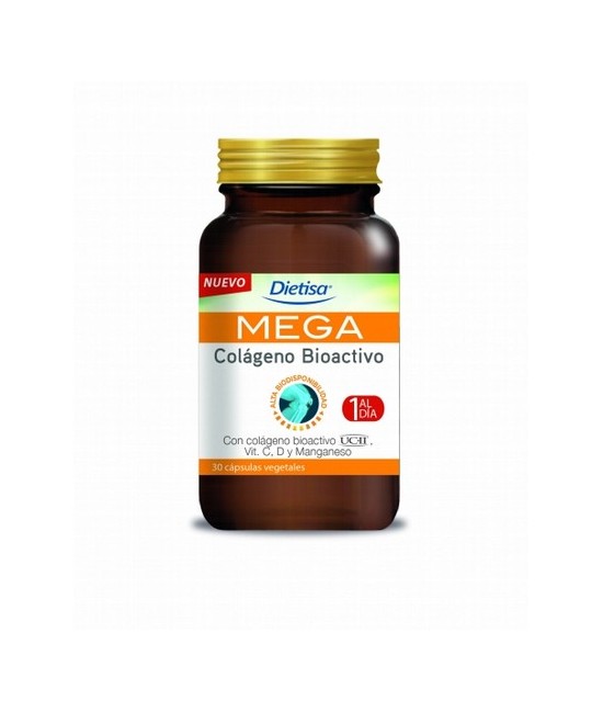 Complemento alimenticio a base de Colágeno bioactivo UC-II®, Manganeso y vitamina C. Con Vit. D que contribuye al funcionamient
