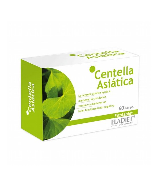 CENTELLA ASIATICA FITOTABLET 60 COMPRIMIDOS ELADIET
DESCRIPCIÓN DEL PRODUCTO
CENTELLA ASIATICA FITOTABLET 60 COMPRIMIDOS ELAD