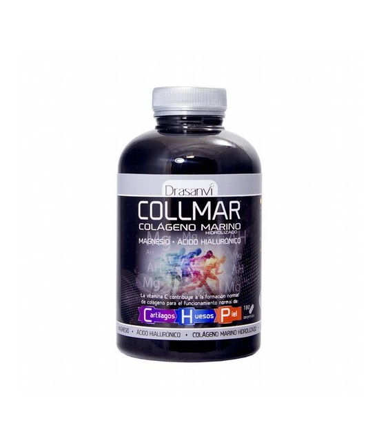 COLLMAR COLÁGENO MARINO 180 COMPRIMIDOS DRASANVI
DESCRIPCIÓN DEL PRODUCTO
Collmar comprimidos Ingredientes INGREDIENTES CANTI