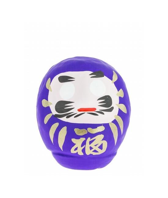 Daruma es el monje que llevó el budismo a China y también tiene muchas caras. Esta es una de sus caras mas populares: en Japón 