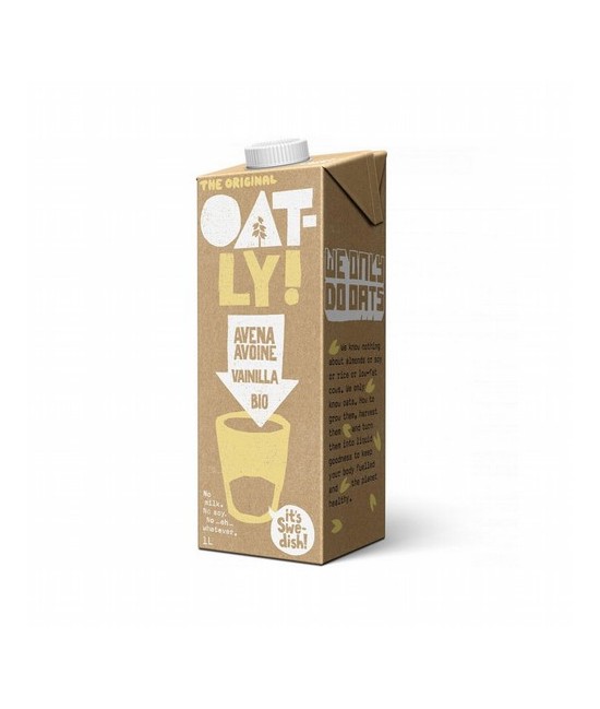DESCRIPCIÓN DEL PRODUCTO
BEBIDA AVENA VAINILLA 1 L (PACK DE 6) OATLY La bebida de avena para los amantes de la vainilla La Beb