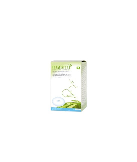 DESCRIPCIÓN DEL PRODUCTO
Discos de Lactancia 100% Algodón Suaves para la piel Los Discos de Lactancia MASMI NATURAL COTTON est