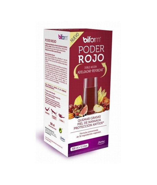 CARACTERÍSTICAS
PODER ROJO 


Fusión única de 32 extractos de frutas, verduras y plantas con propiedades complementarias pa
