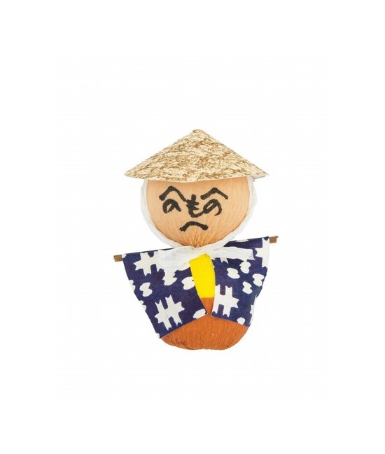 El espantapájaros Kuebiko es un personaje venerado en la mitología japonesa sintoísta. No puede caminar y se dice que es omnisc