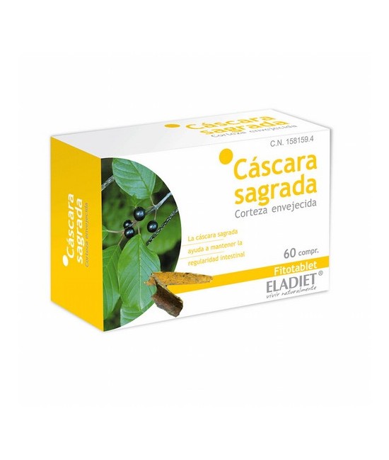 Composición: Por 1 comprimidos: 300 mg de cáscara sagrada.

60 COMP