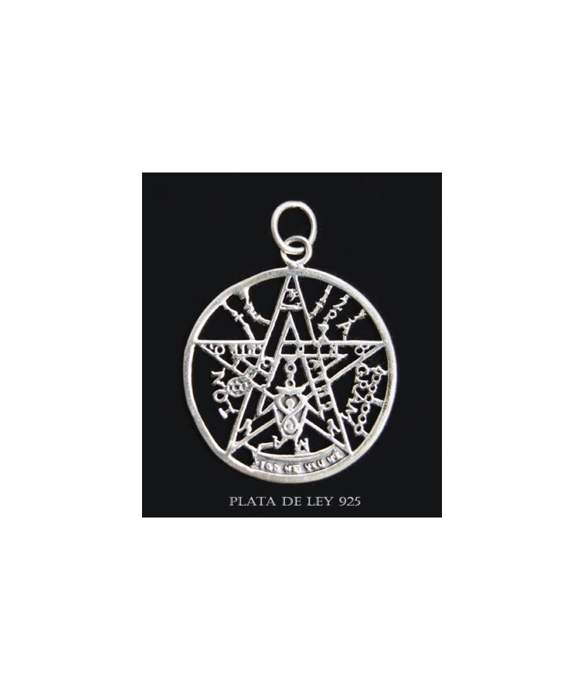 COLGANTE PLATA TETRAGRAMATRON
APROX. 3 CM DIAMETRO