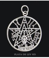 COLGANTE PLATA TETRAGRAMATRON
APROX. 3 CM DIAMETRO