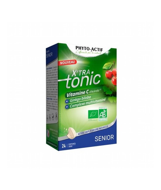 Xtratonic vitalidad seniores un complejo multivitaminico y mineral, formulado a partir de ingredientes activos de origen natur