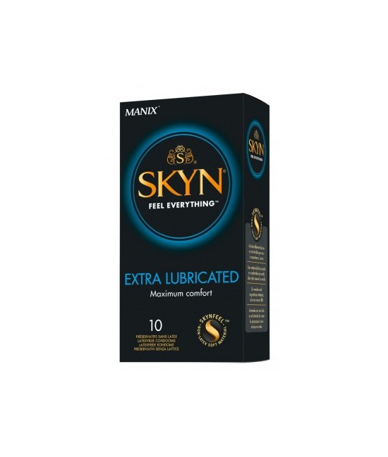 Condón fino (0,065-0,080 mm), extra lubricante a base de silicio. Material: polisysoprene (Sensoprene) - recomendado para perso