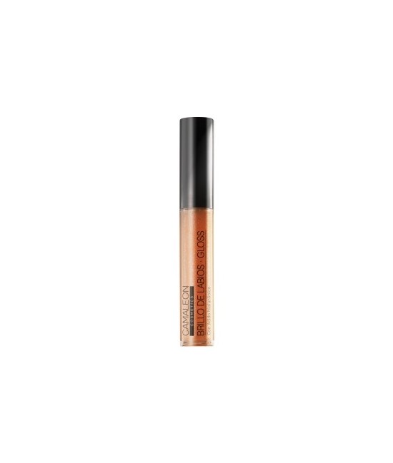DESCRIPCIÓN
Luce unos labios carnosos y radiantes con el brilo de labios bronce de Camaleon. Sus partículas iridiscentes aport