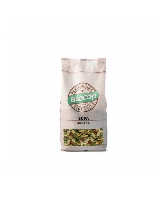 Mezcla de verduras deshidratadas de delicioso y típico sabor. Muy aromática. Para consumir hervida. Puede enriquecerse cualquie