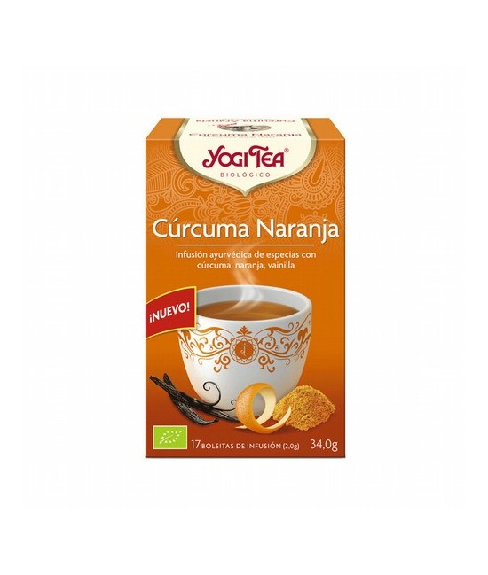 YG.YOGI CURCUMA NARANJA BIO 17 SOBRES