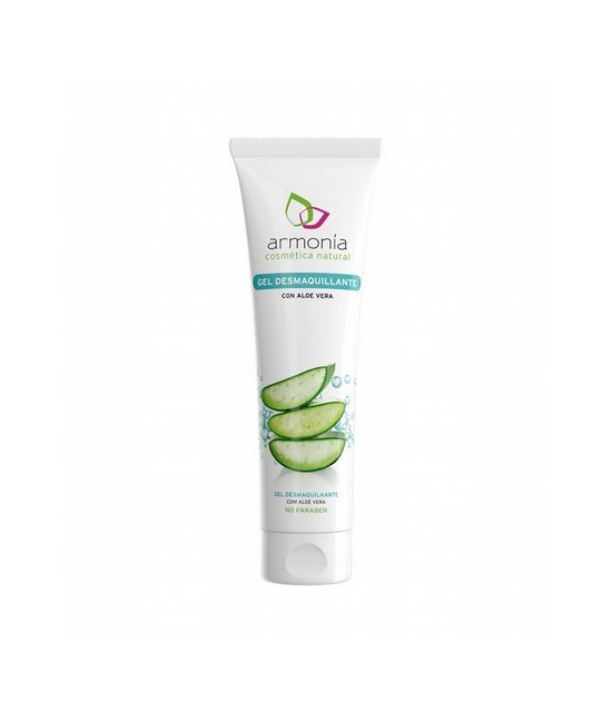 Gel semifluido no graso, sin conservantes parabenos, a base de aloe vera, para limpiar y eliminar el maquillaje más resistente 