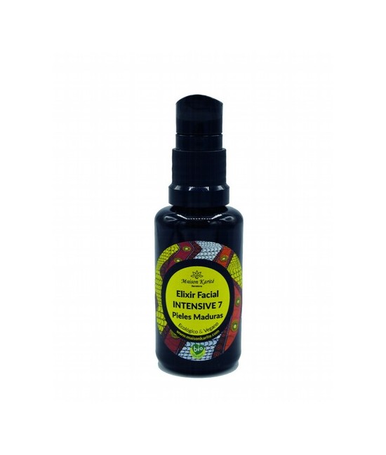 El Elixi Facial Intensive7 está formulado con 7 aceites salvajes especialmente indicados para combatir los 7 signos de la edad.