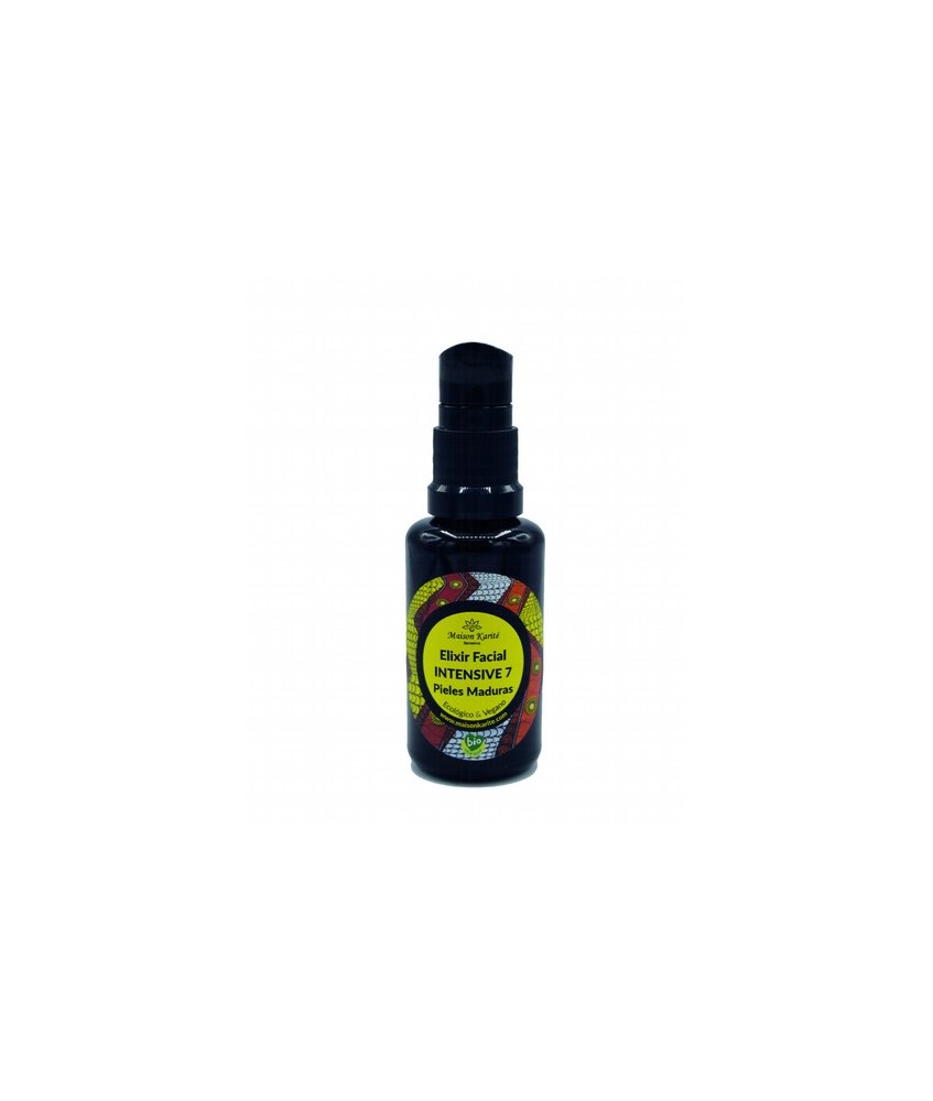 El Elixi Facial Intensive7 está formulado con 7 aceites salvajes especialmente indicados para combatir los 7 signos de la edad.