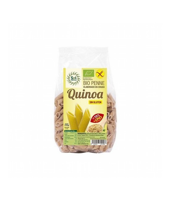 Ingredientes:
Harina de Quinoa Blanca* 90% y Harina de Lino Dorado* 10%.* Ingredientes de la agricultura ecológica  
Informac