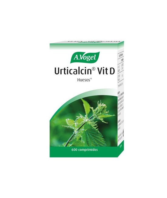 Extracto de planta fresca
De cultivo biológico certificado
Para 100 días de tratamiento
Urticalcin® Vit D, es un complemento