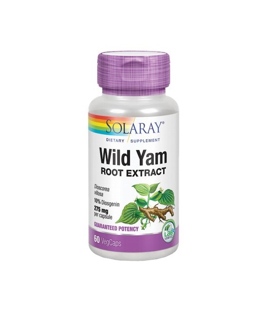 Wild Yam - 60 VegCaps. Apto Para Veganos
REF.3690
CONTENIDO MEDIO (POR VEGCAP)
Wild Yam (Dioscorea villosa)

275

mg

