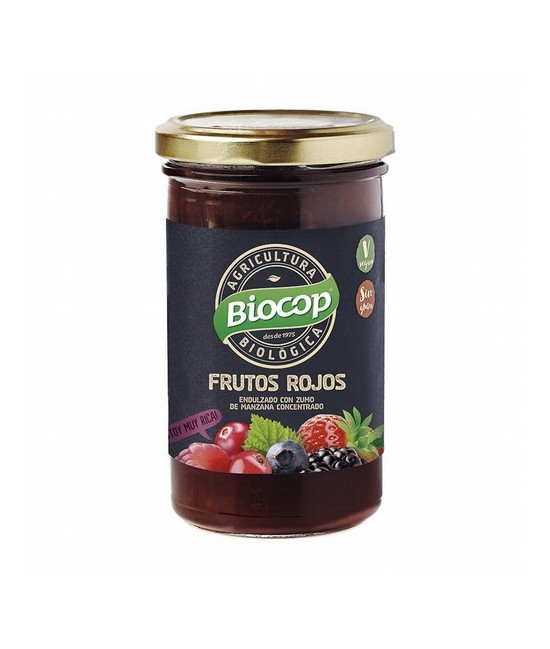 4812 Compota de frutos rojos Biocop 280 g
BIOCOP

Compota de frutos rojos. Elaborada con frutos rojos maduros mediante cocci