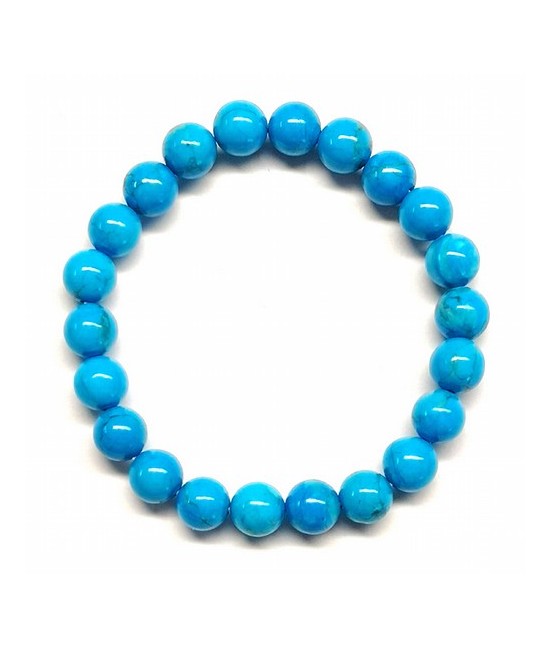 Pulsera Howlita Bola 6mm.