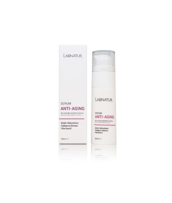 El SERUM FACIAL AH LABNATUR reduce visiblemente las arrugas, aumenta la firmeza y revitaliza la piel. Su composición de ÁH que 