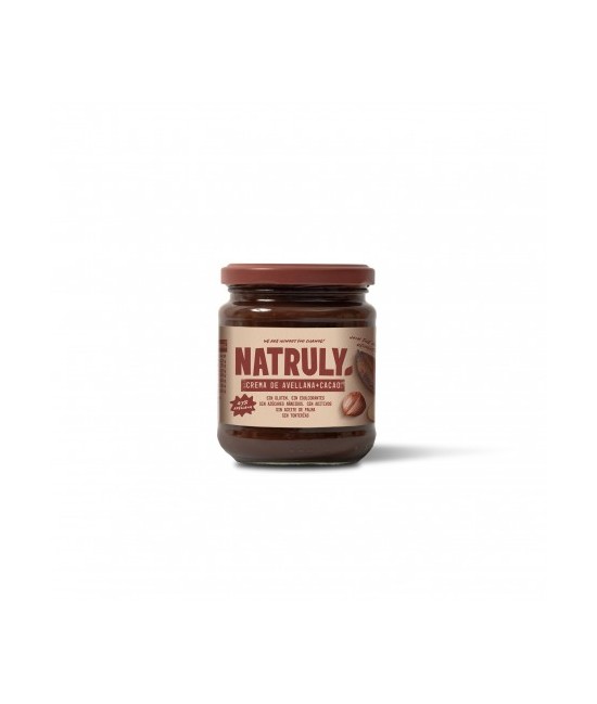
Crema de cacao y avellanas sin azúcar, sin edulcorantes y sin gluten, ¡receta mejorada! Un producto 100% natural.

Receta m