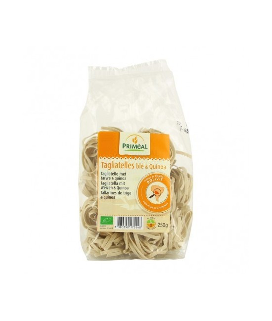 Ingredientes: Semola de TRIGO semi-integral * (90%), quinoa * (10%)* de la agricultura ecológica
Alérgenos: Gluten
Uso: Agreg