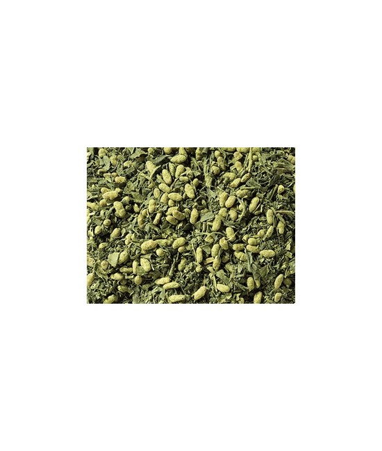 Este té no es sólo una combinación perfectamente equilibrada de té de hoja de Sencha clásico, Matcha suave y pelado, arroz tost