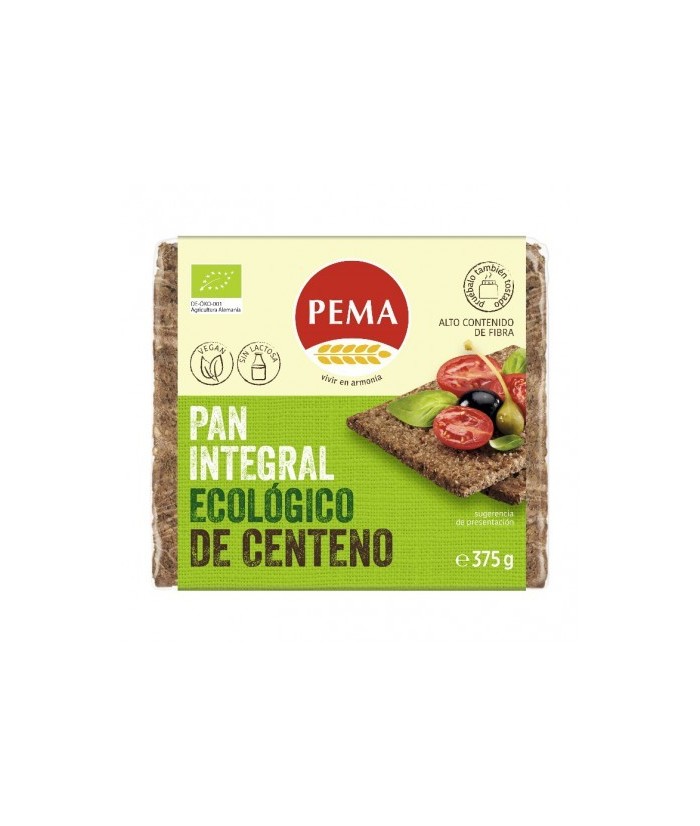 Ingredientes: CENTENO* integral (en parte como masa madre natural) 53%, agua, levadura*, sal. *De agricultura biológica.
Uso: 