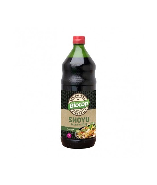 Salsa de soja con trigo de sabor suave y mediterráneo, ideal en la cocina. Ayuda a potenciar los sabores Método tradicional jap