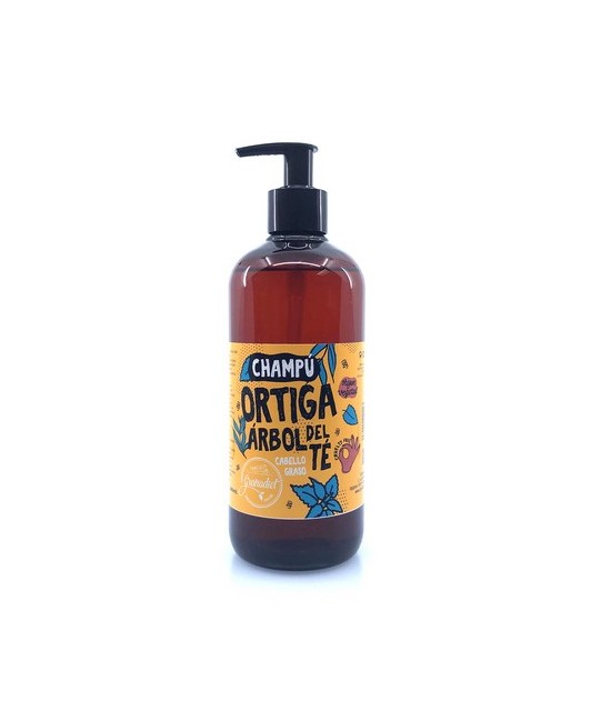 GR.CHAMPU GRASA ORTIGA ARBOL TE 500 ML.