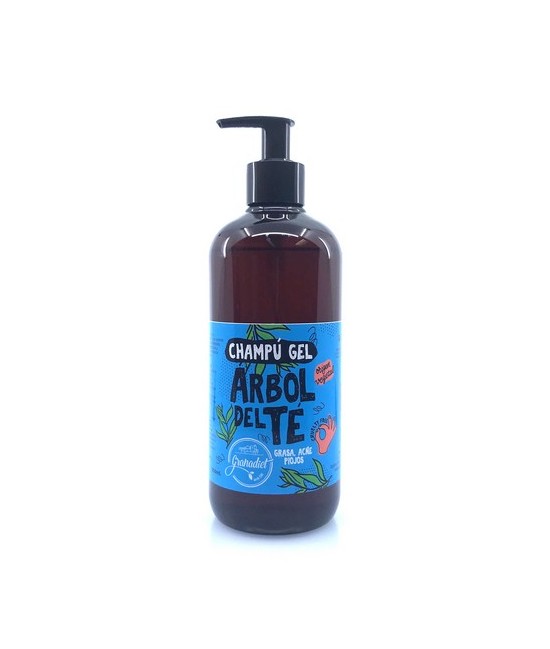 GR.CHAMPU GEL ARBOL TE 500 ML.