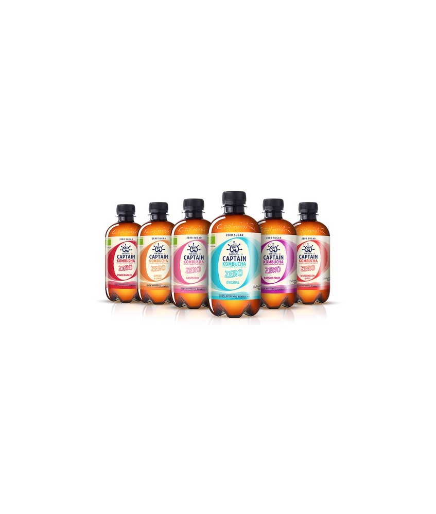 CK.KOMBUCHA ZERO FRAMBUESA BIO 400 ML.