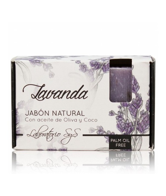 El Jabón Natural SyS PREMIUM 100g LAVANDA  está elaborado artesanalmente en frío y con ingredientes naturales.

Contienen exc