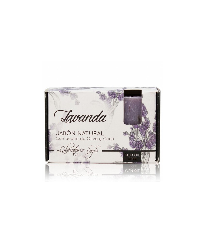 El Jabón Natural SyS PREMIUM 100g LAVANDA  está elaborado artesanalmente en frío y con ingredientes naturales.

Contienen exc