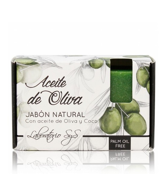 El Jabón Natural SyS PREMIUM 100g ACEITE OLIVA está elaborado artesanalmente en frío y con ingredientes naturales.

Contienen