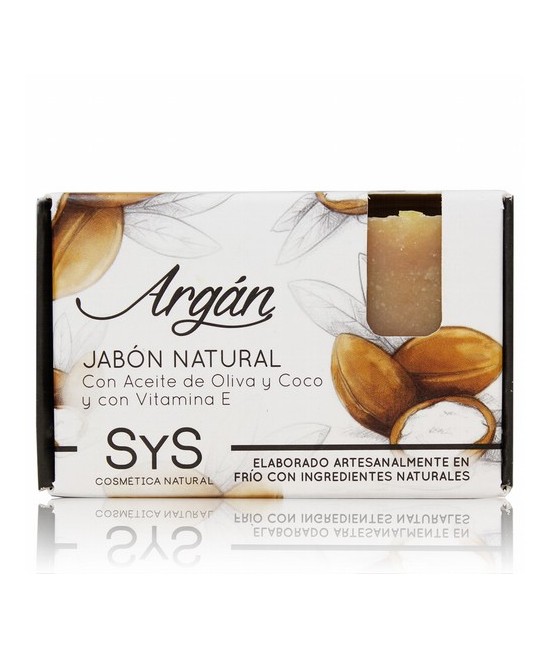 El Jabón Natural SyS PREMIUM 100g ARGAN  está elaborado artesanalmente en frío y con ingredientes naturales.

Contienen exclu
