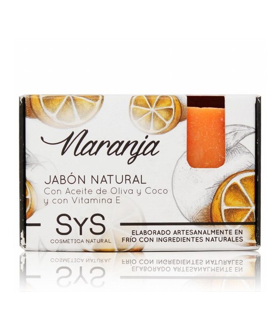 El Jabón Natural SyS PREMIUM 100g NARANJA  está elaborado artesanalmente en frío y con ingredientes naturales.

Contienen exc