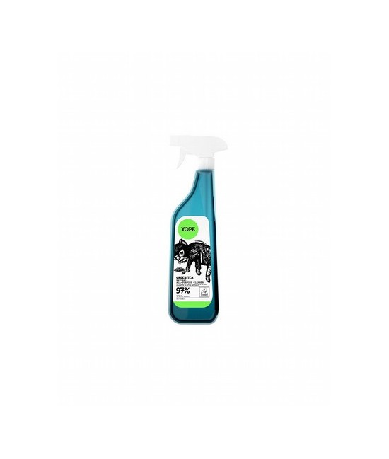 Limpiador natural multiusos para la limpieza de todo tipo de superficies en la cocina, el baño, el balcón y la terraza. Aroma a