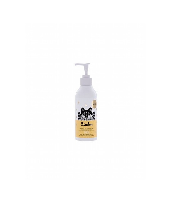 Loción hidratante para manos y cuerpo con aroma a flores de tilo calentadas por el sol.

El extracto natural de flor de tilo 
