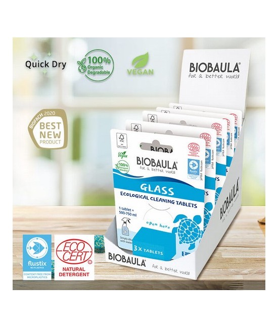 Contenido de un paquete de 3 pastillas: 22g
Envase sin contenido 8 g
Tamaño del embalaje 13 cm x 10 cm
Contiene 3 pastillas 
