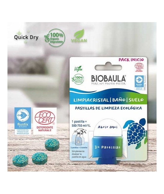 Contiendo de un paquete de 3 pastillas: 22g
Envase sin contenido 8 g
Tamaño del embalaje 13 cm x 10 cm
Contiene 3 pastillas 