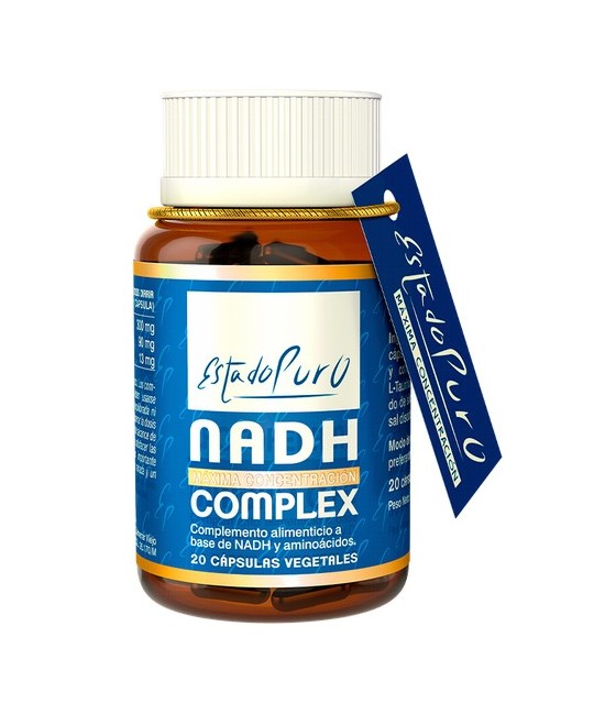 Formulación exclusiva a base de NADH, en su isómero ß biológicamente activo en el organismo.
Reforzado con los aminoácidos L-c
