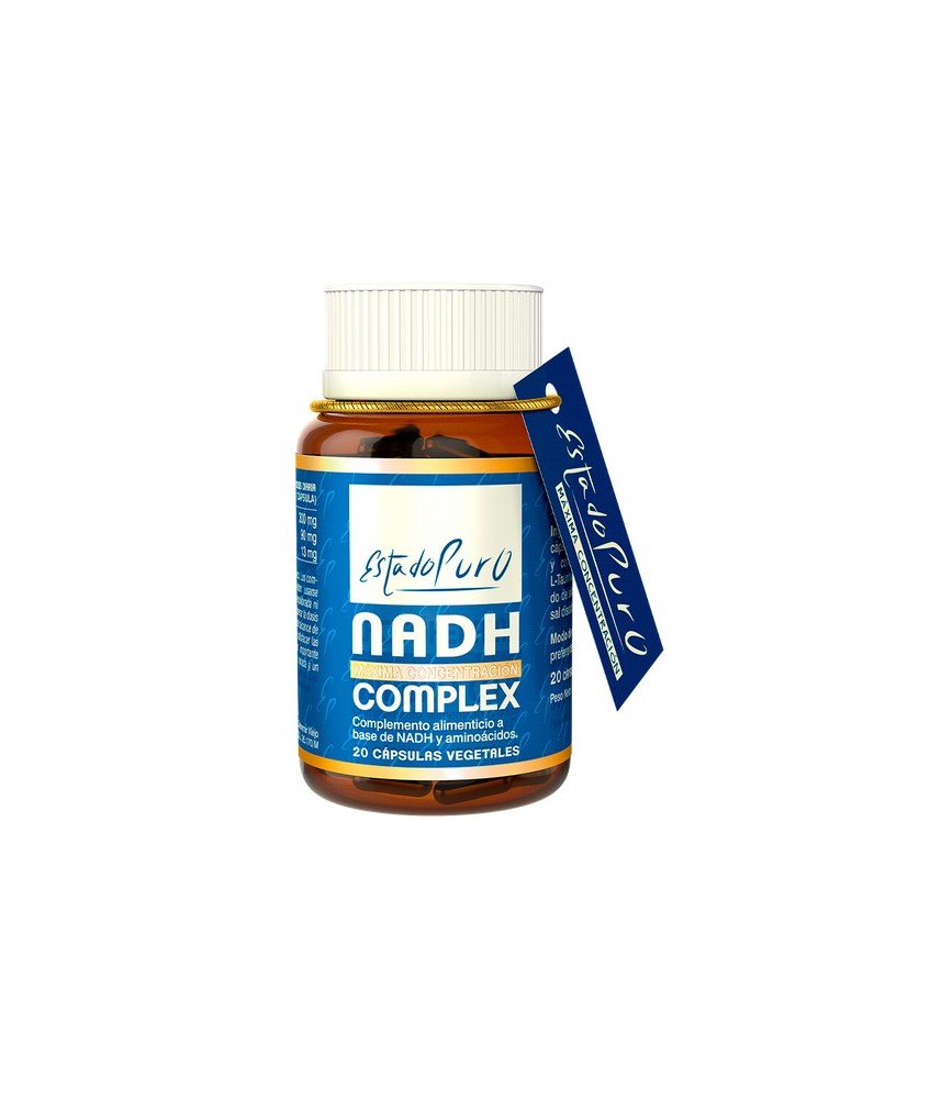 Formulación exclusiva a base de NADH, en su isómero ß biológicamente activo en el organismo.
Reforzado con los aminoácidos L-c